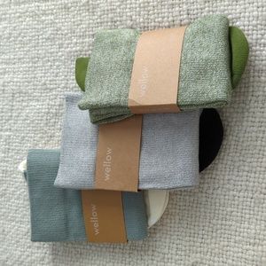 Trio of Wellow Compression Socks
